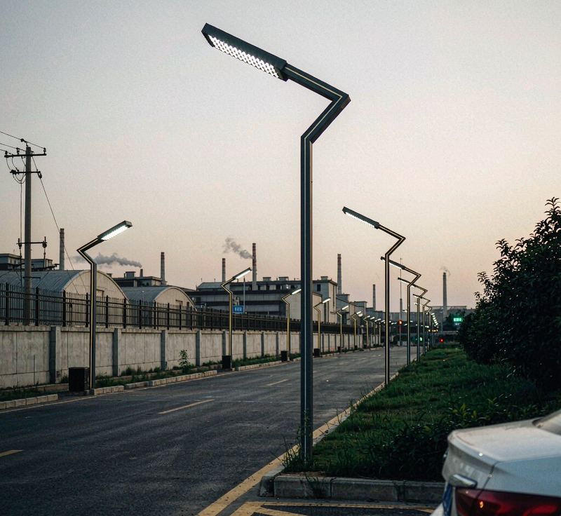 sub solar street — Zhongshan Guzhen
